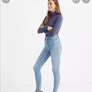 Madewell 10” High Rise Skinny Jeans